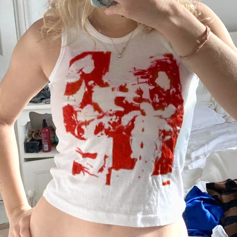 Gitana 2022 Graphic T Shirt For Women Y2K Long Sleeve Crop Tops Casual Vintage Clothes Fashion Autumn Kawaii harajuku Crop Tee