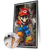 Watercolor Mario-Paint by Numbers Acrylic Painting 40*70CM(Big Size)