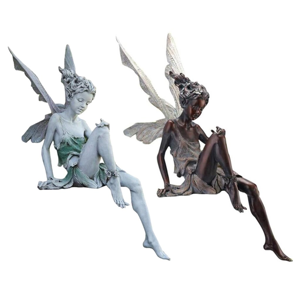 flower fairy statue