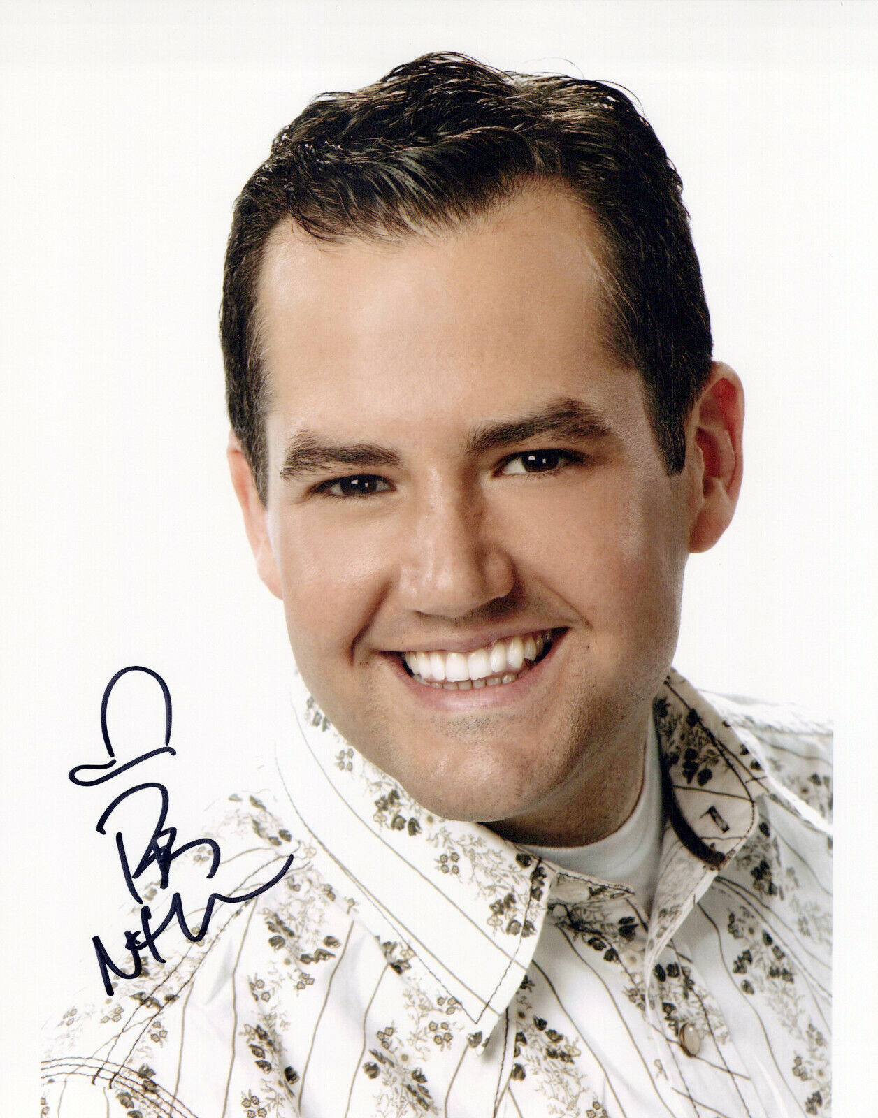 Ross Mathews head shot autographed Photo Poster painting signed 8x10 #4 gay