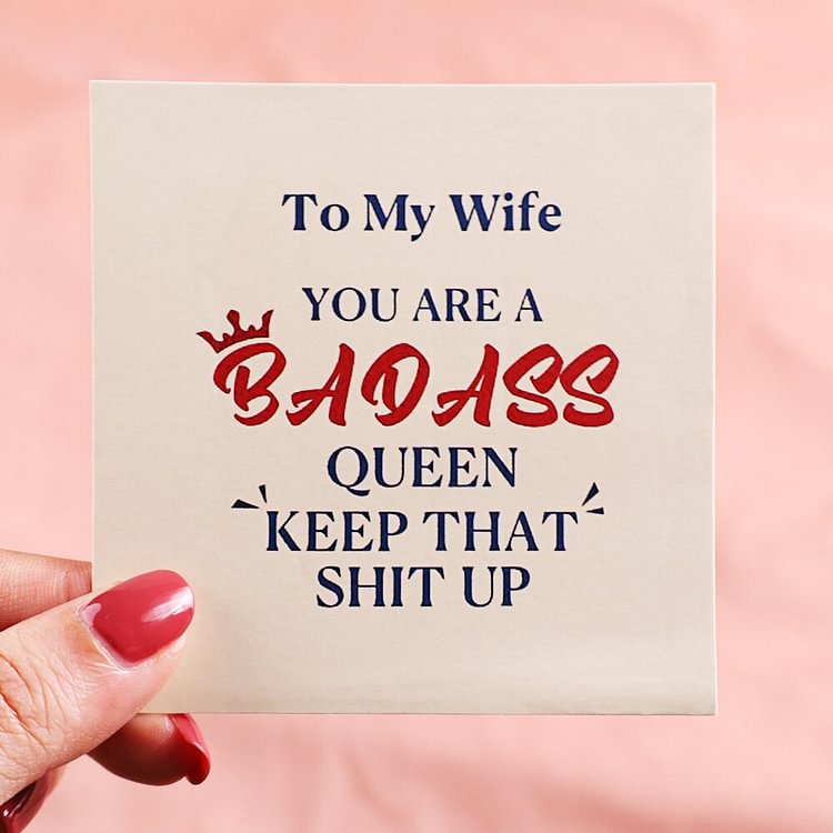 Greeting Card Gift Cards for Necklace