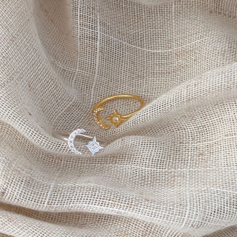 925 Sterling Silver Geometric Open Rings