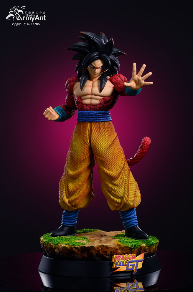 PRE-ORDER Universe Studio - Dragon Ball Super Saiyan 4 Son Goku 1/4  Statue(GK)