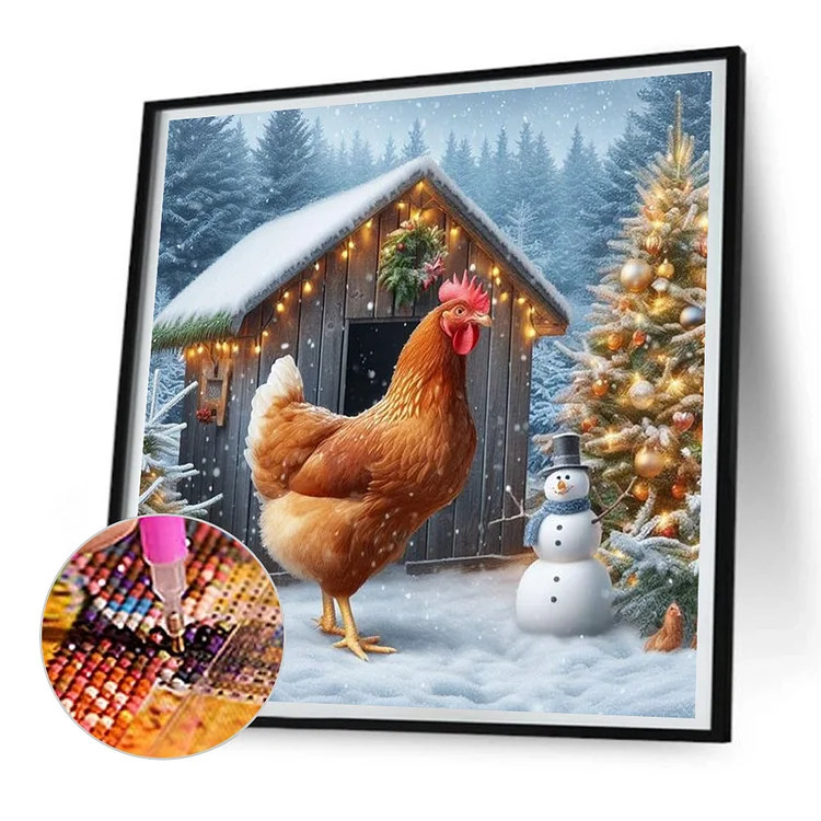 Ccfqiangtie DIY Diamond Painting Kits for Teens,Creative Animal,Watercolor  Big Rooster,5D Full Round Drill Diamond Painting kit Christmas Thanksgiving  Decorati - 40x50cm : : Home & Kitchen