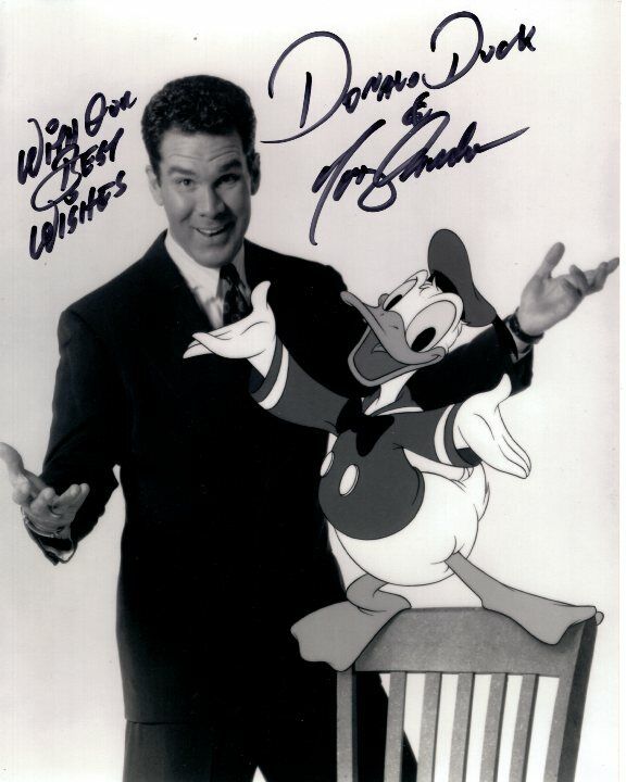 TONY ANSELMO signed autographed DISNEY DONALD DUCK Photo Poster painting GREAT CONTENT