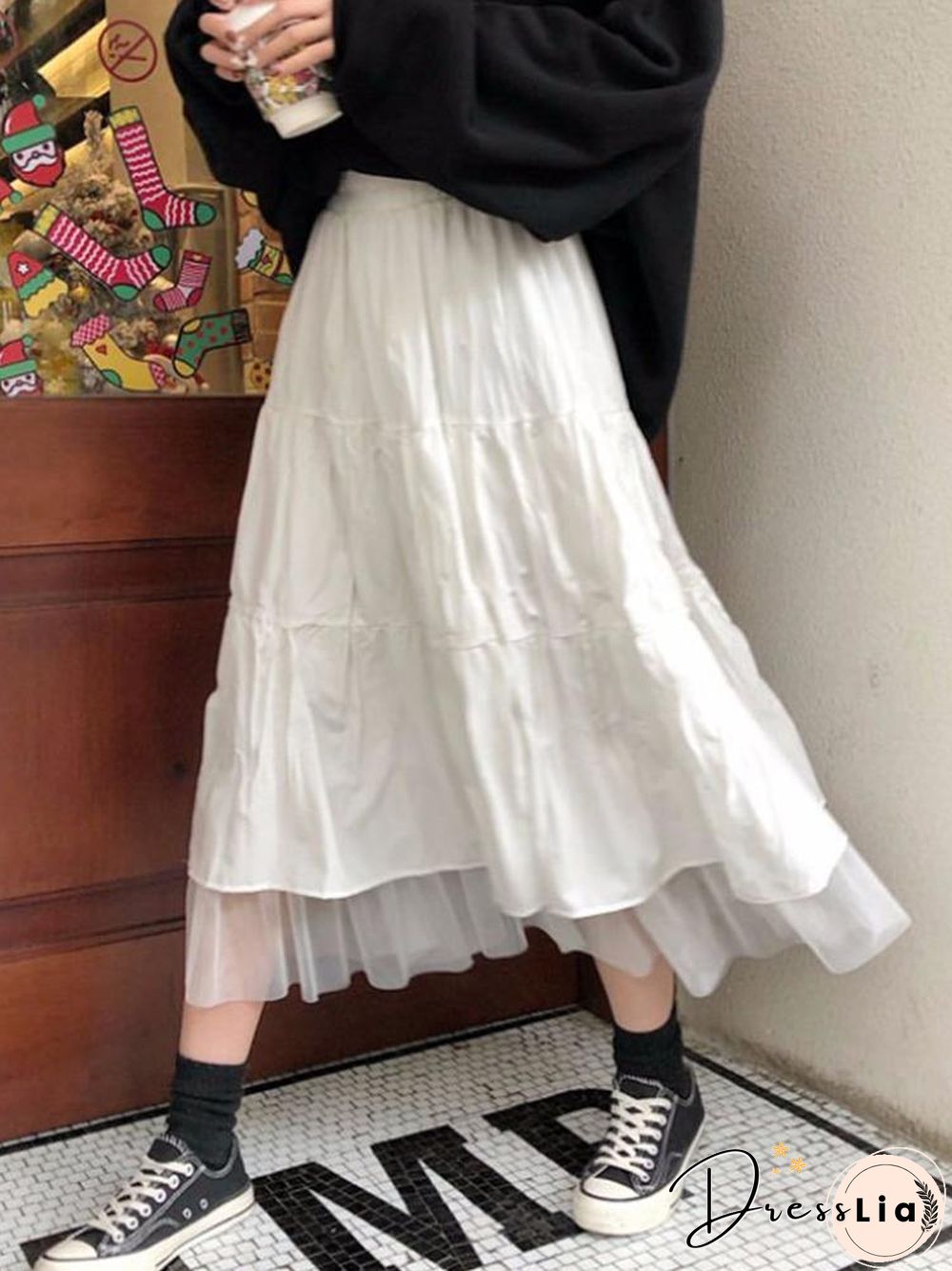 Aachoae Boho Style Floral Print Pleated Dress Long Sleeve Women Mini Dress O Neck Loose Ladies Dresses Beach Sundress Ropa Mujer