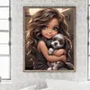 Little Girl-Full Round Diamond Painting 50*60CM