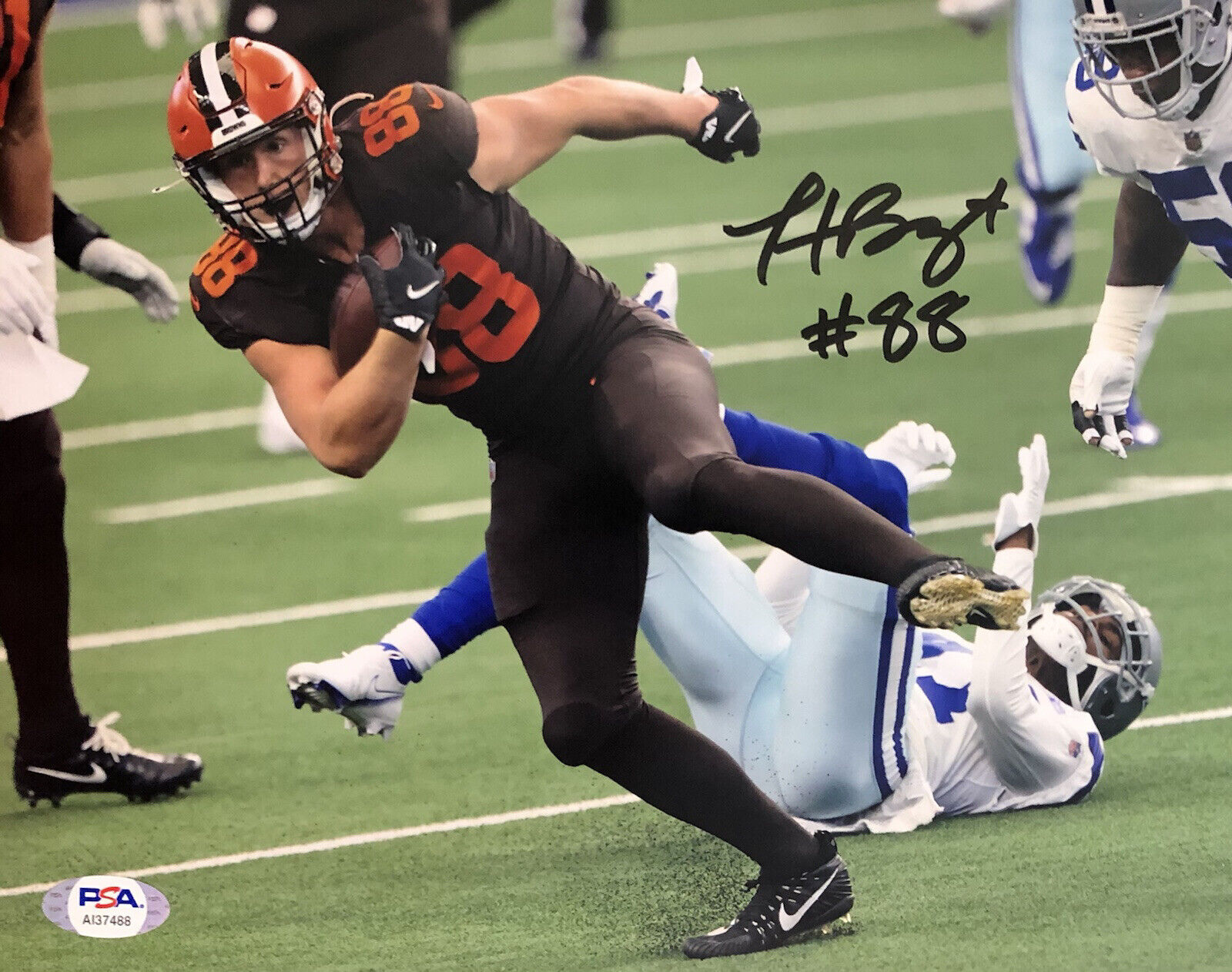 Harrison Bryant Signed Autographed Cleveland Browns 8x10 Photo Poster painting Psa/Dna