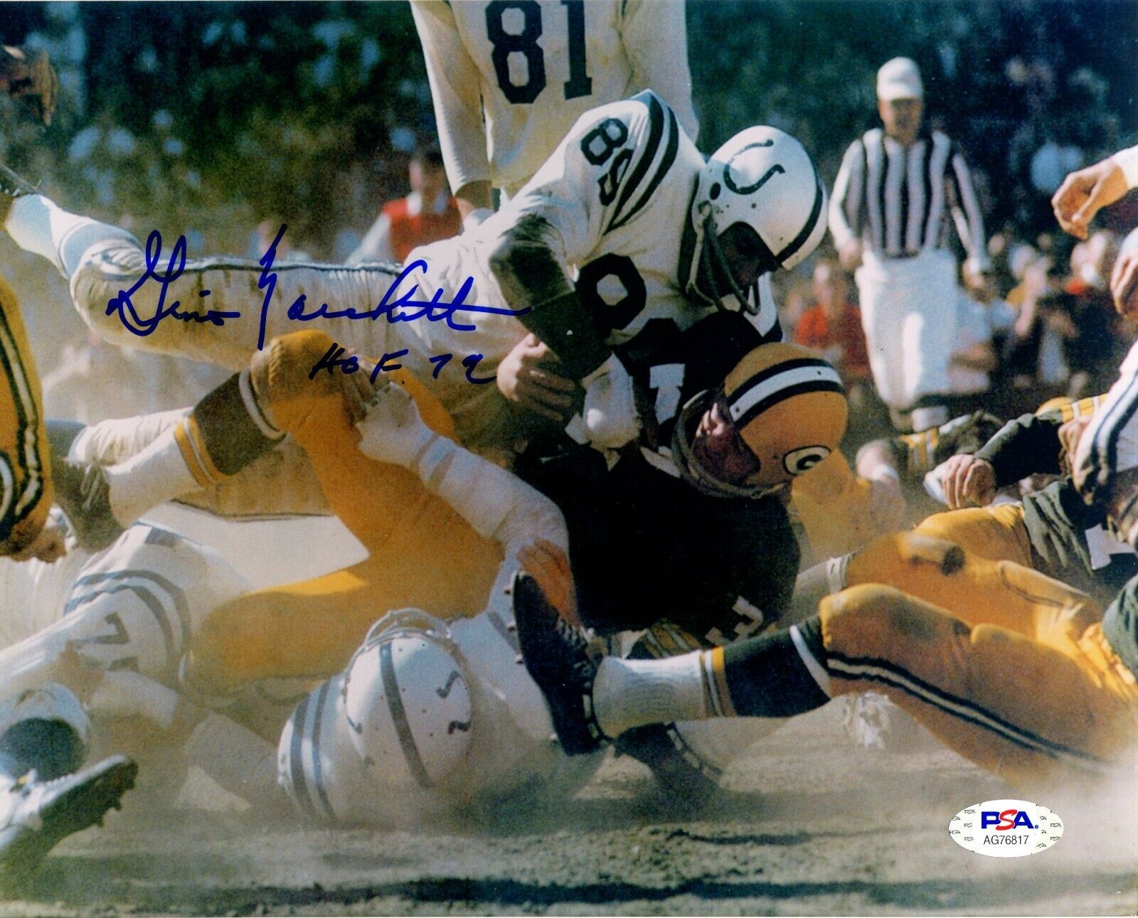 Gino Marchetti autographed signed inscribed 8x10 Photo Poster painting Baltimore Colts PSA COA