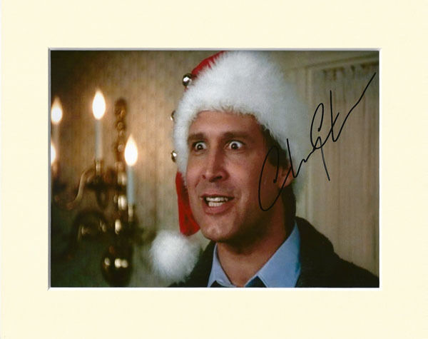 CHEVY CHASE CHRISTMAS VACATION CLARK PP MOUNTED 8X10 SIGNED AUTOGRAPH Photo Poster painting