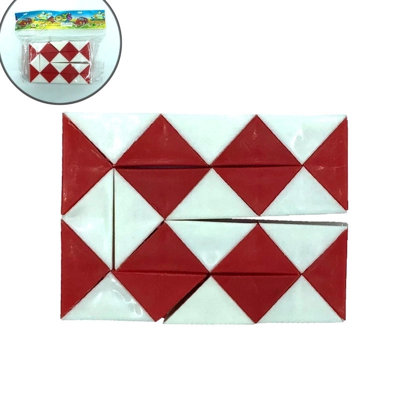 Fashion Children’s Educational Transformation Magic Snake Folding Cube Capsule Twist Toy