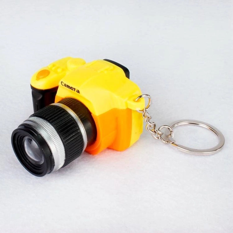 Fashion Camera Plastic Metal Unisex Bag Pendant Keychain