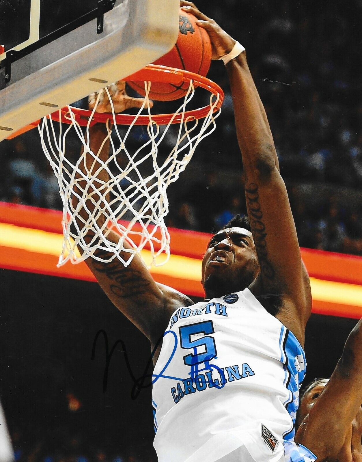 Nassir Little signed North Carolina Tar Heels 8x10 Photo Poster painting autographed UNC