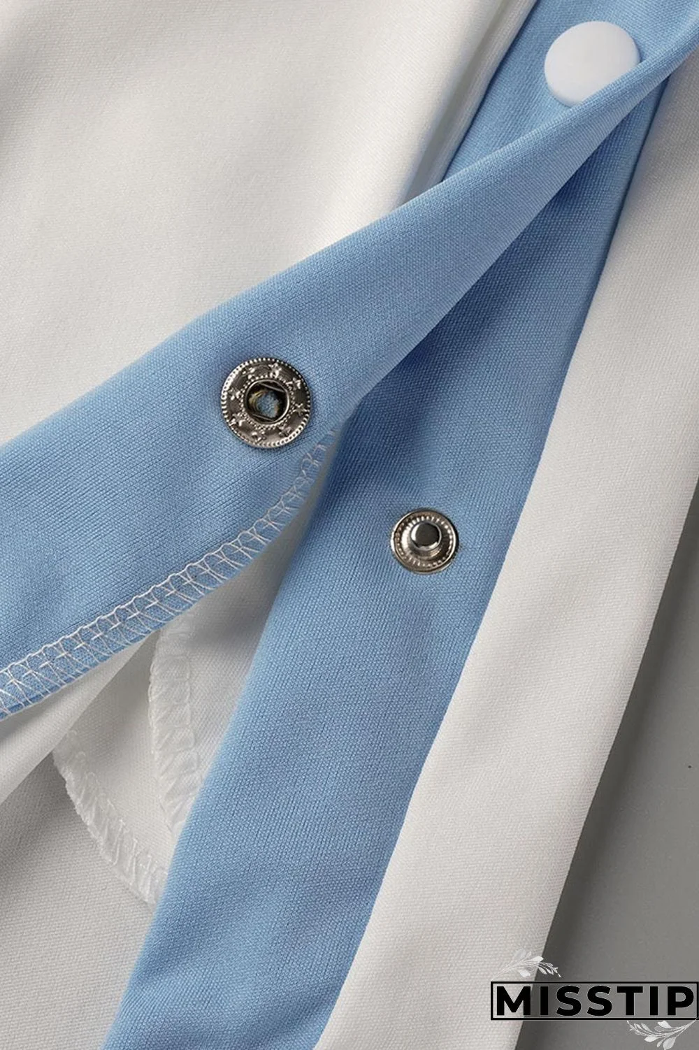 Green Fashion Casual Letter Embroidery Patchwork Short Sleeve Two Pieces