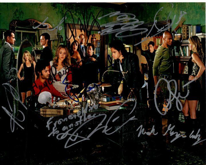 HEROES signed autographed CAST Photo Poster painting HAYDEN MILO SENDHIL MASI ADRIAN + 5 RARE!