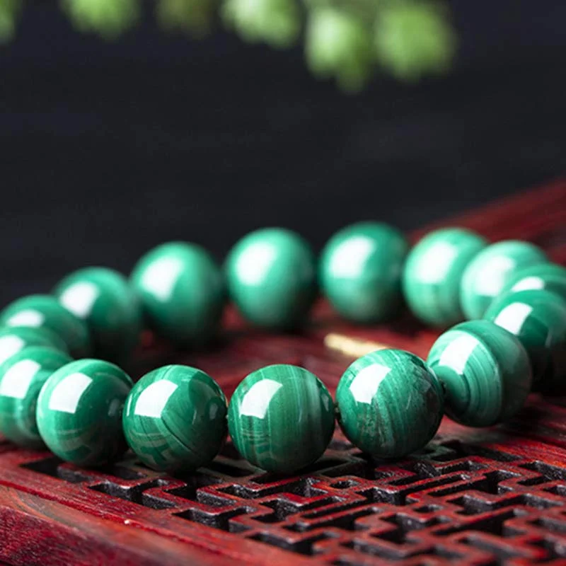 Natural Malachite Protection Calmness Bracelet