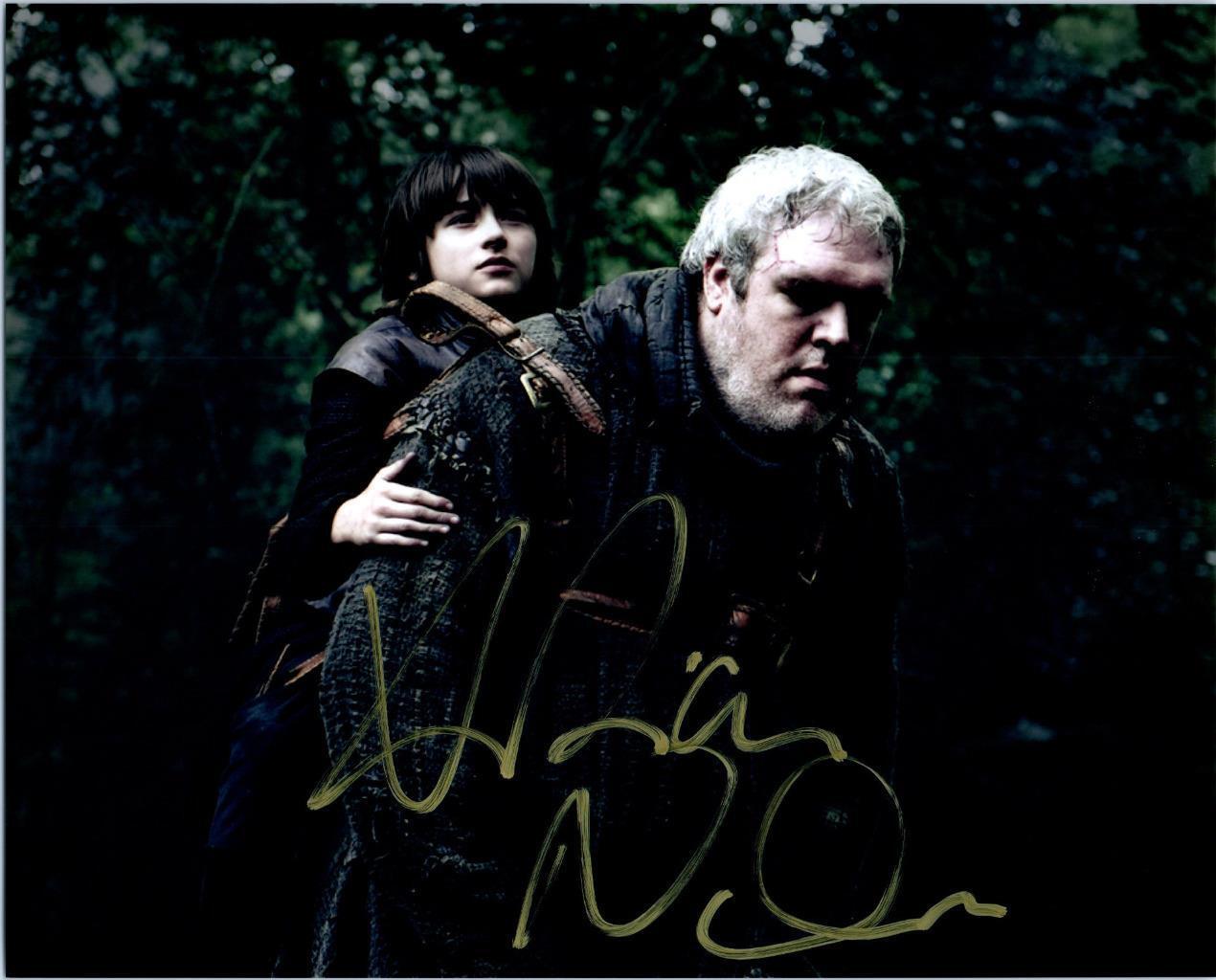 Kristian Nairn 8x10 autographed Photo Poster painting signed Picture amazing and COA