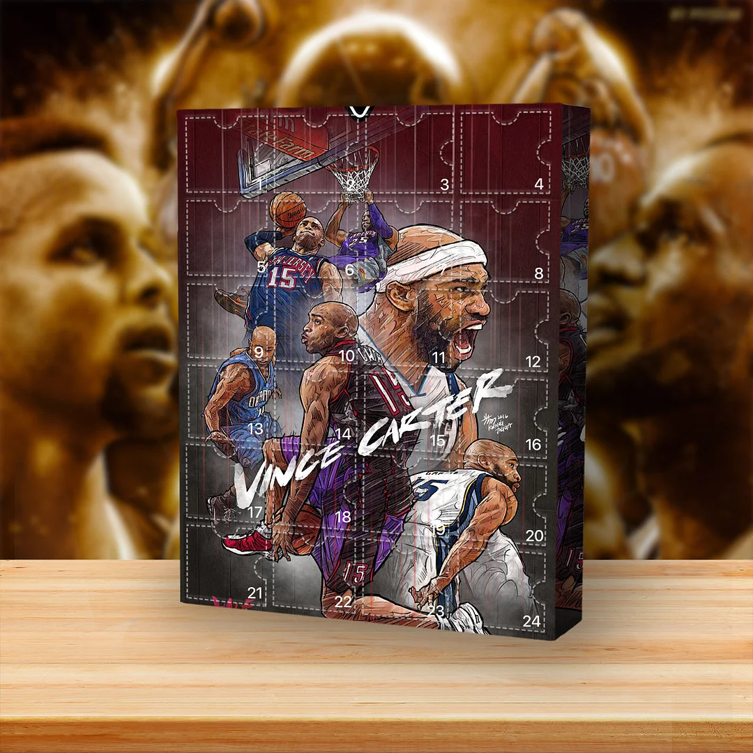 NBA Advent Calendar The One With 24 Little Doors