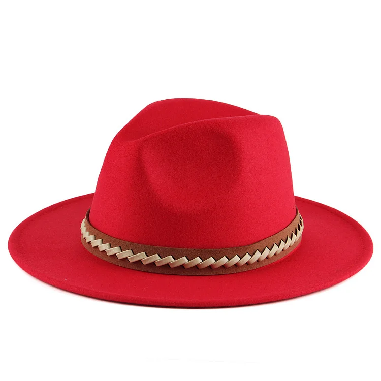 British fashion Fedora-Black