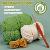 Hanging Potted Plants Crochet Starter Kit with Step-by-Step Instructions and Video Tutorials Complete Crochet Kit for Beginners Decoration 