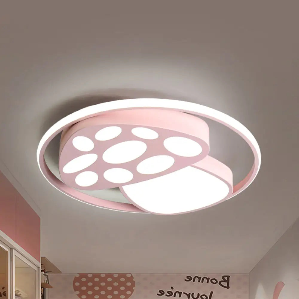 Cute Mushroom Flush Mount Ceiling Lamp for Kindergarten - Cartoon