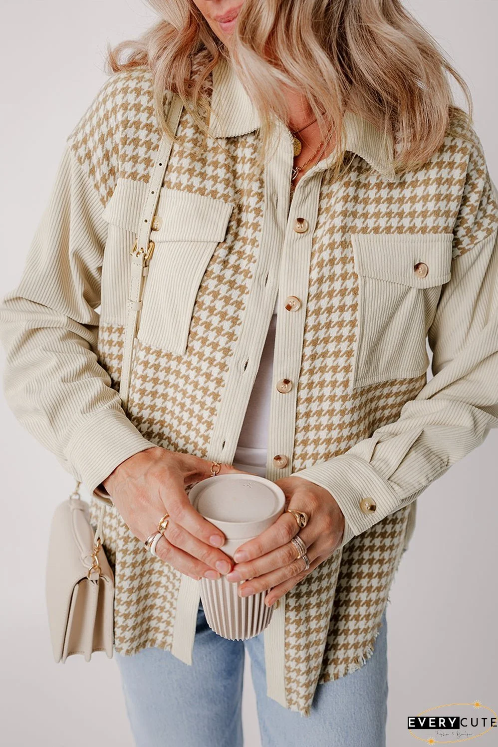 Mixed Texture Shacket