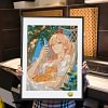 A3 & 4K Size Summer Power and Cat Decorative Painting - Chainsaw Man - HuangGua Studio