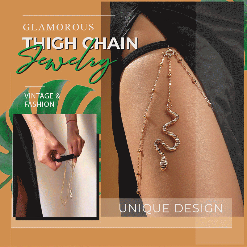 (🎅XMAS Sale - 50% OFF)🔥Glamorous Thigh Chain Jewelry--Let the thighs exude charm.