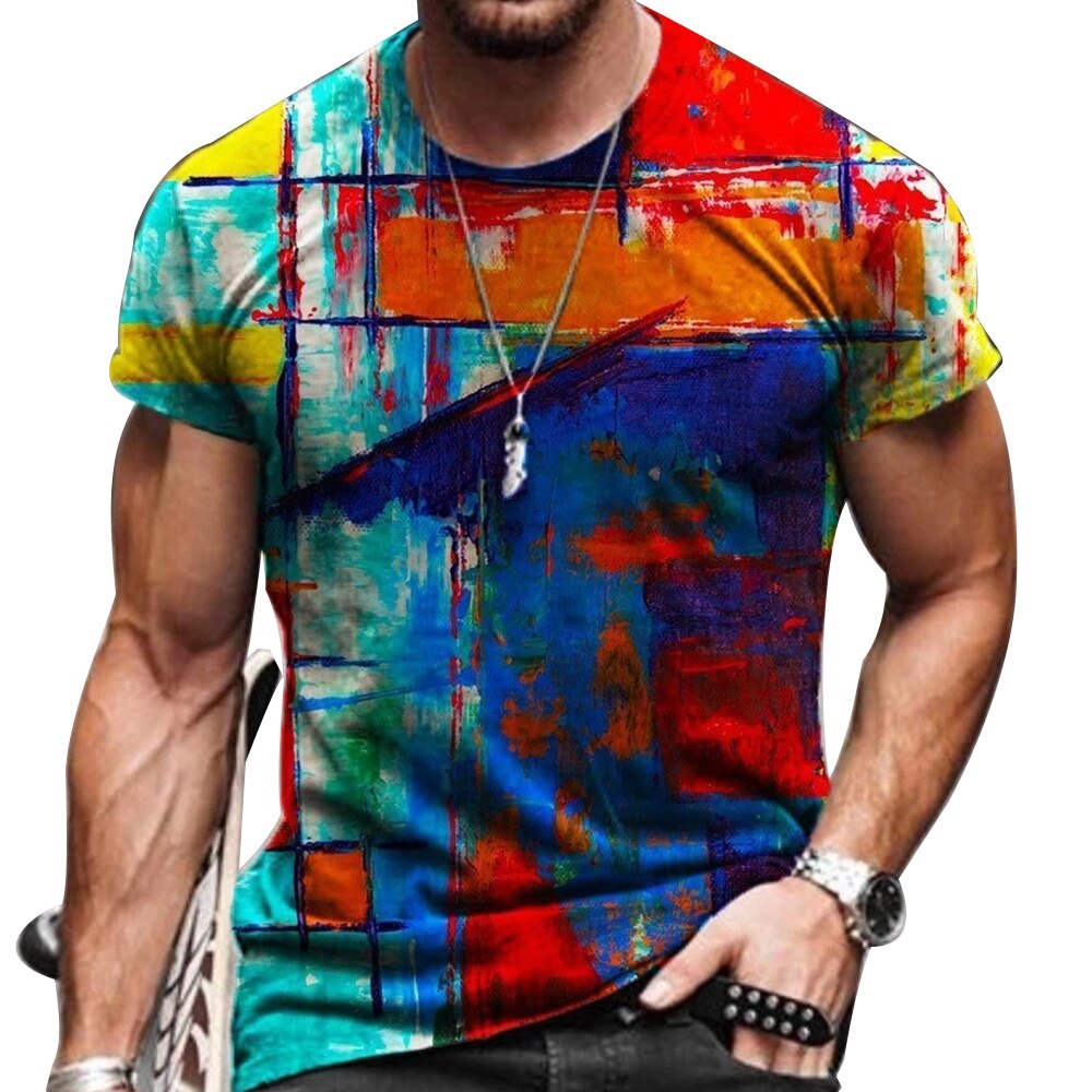

Ethnic - 3D Printed Men T Shirt, Xxl, 501 Original