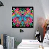 (Pre-Framed)Butterfly-Special Shape Diamond Painting Kit(29x29cm)