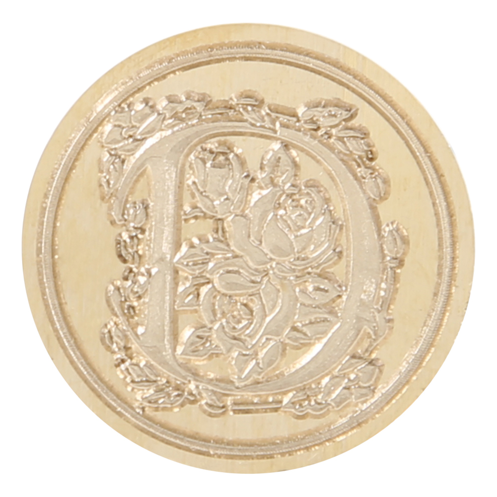 

25mm Rose Flower Sealing Wax Stamp - Wax Seal Stamp, 501 Original