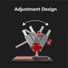 2-in-1 360&deg; Steering Multi-functional CNC Vise Clamp Plier for Model Engine Building/Debugging/Repairing