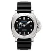 PAM01229 44mm Submersible Quaranta TTF Black Dial Rubber Strap Super Clone