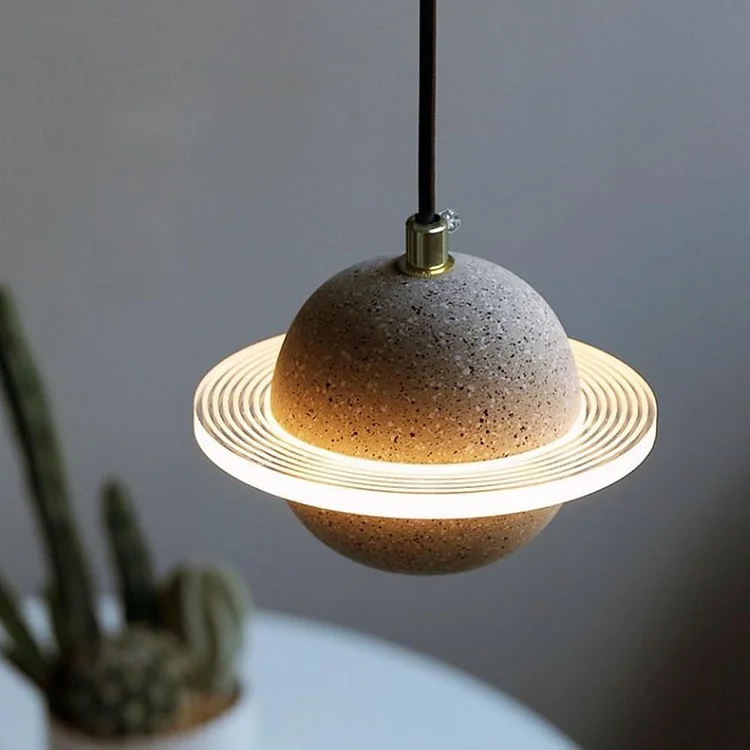 Saturn Pendant Lighting for Kitchen Island Acrylic Pendant Lighting - Appledas