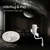 Galaxy Star Projector USB 2 in 1 Night Light Starry Sky Lamp 360