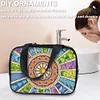 DIY Mandala Diamant Kunst Strass Make-up Tasche Transparent PVC Aufbewahrungspack Geschenk