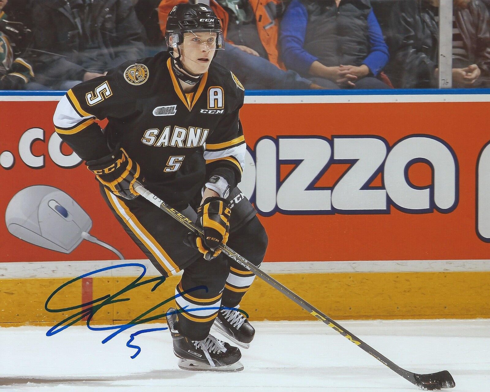 Jakob Chychrun Signed 8x10 Photo Poster painting Sarnia Sting Autographed w/COA