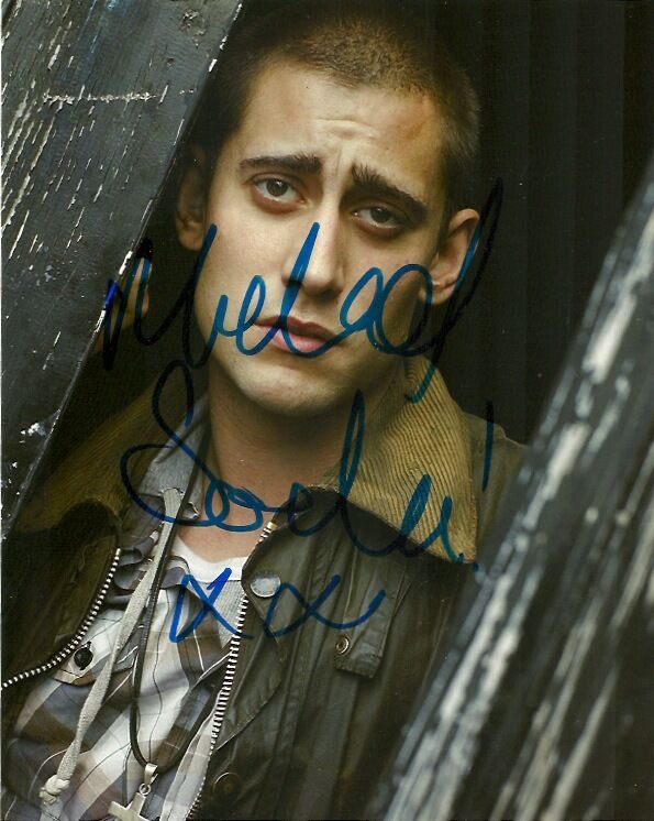 Being Human Michael Socha Autographed Signed 8x10 Photo Poster painting COA