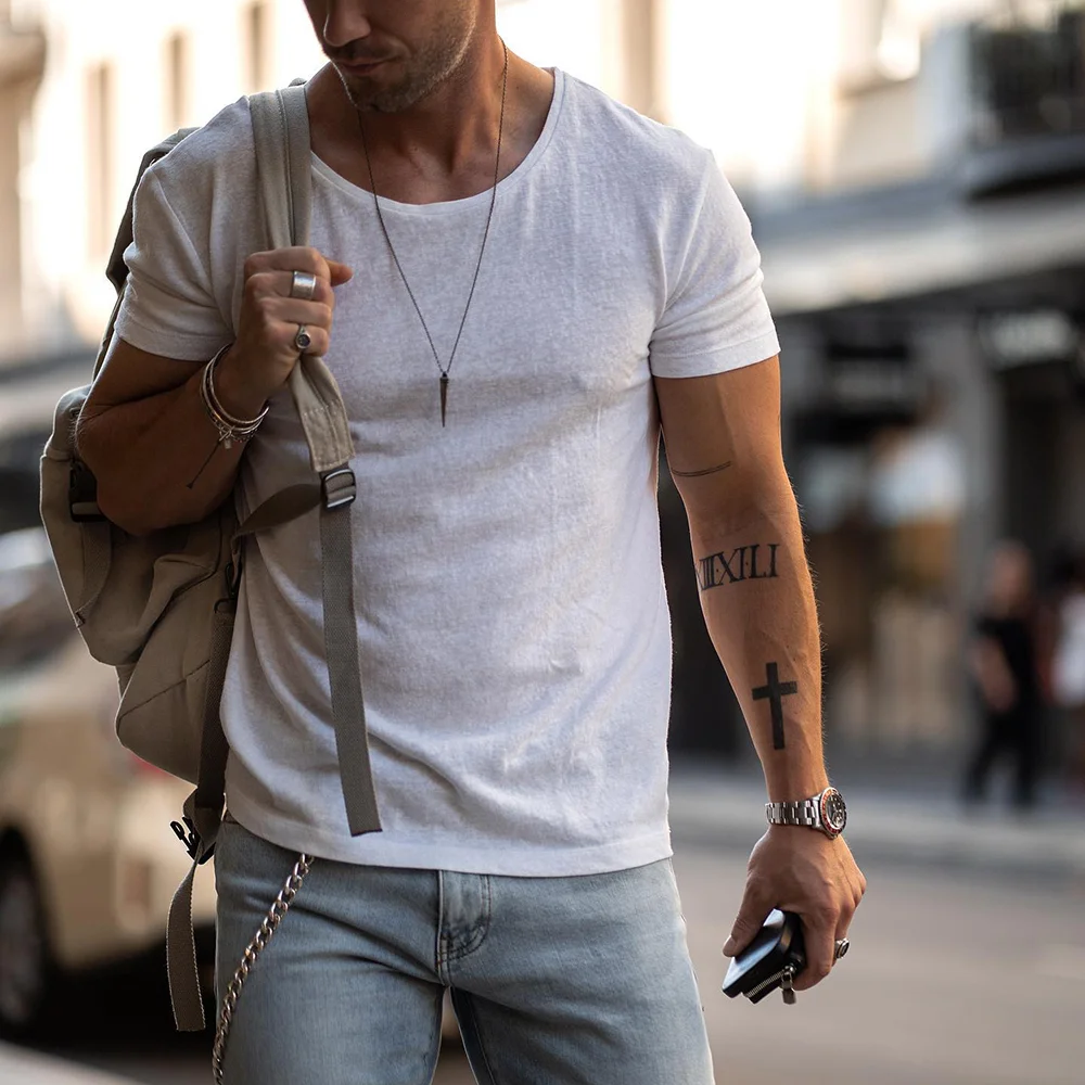 Cotton T-shirt-inspireuse