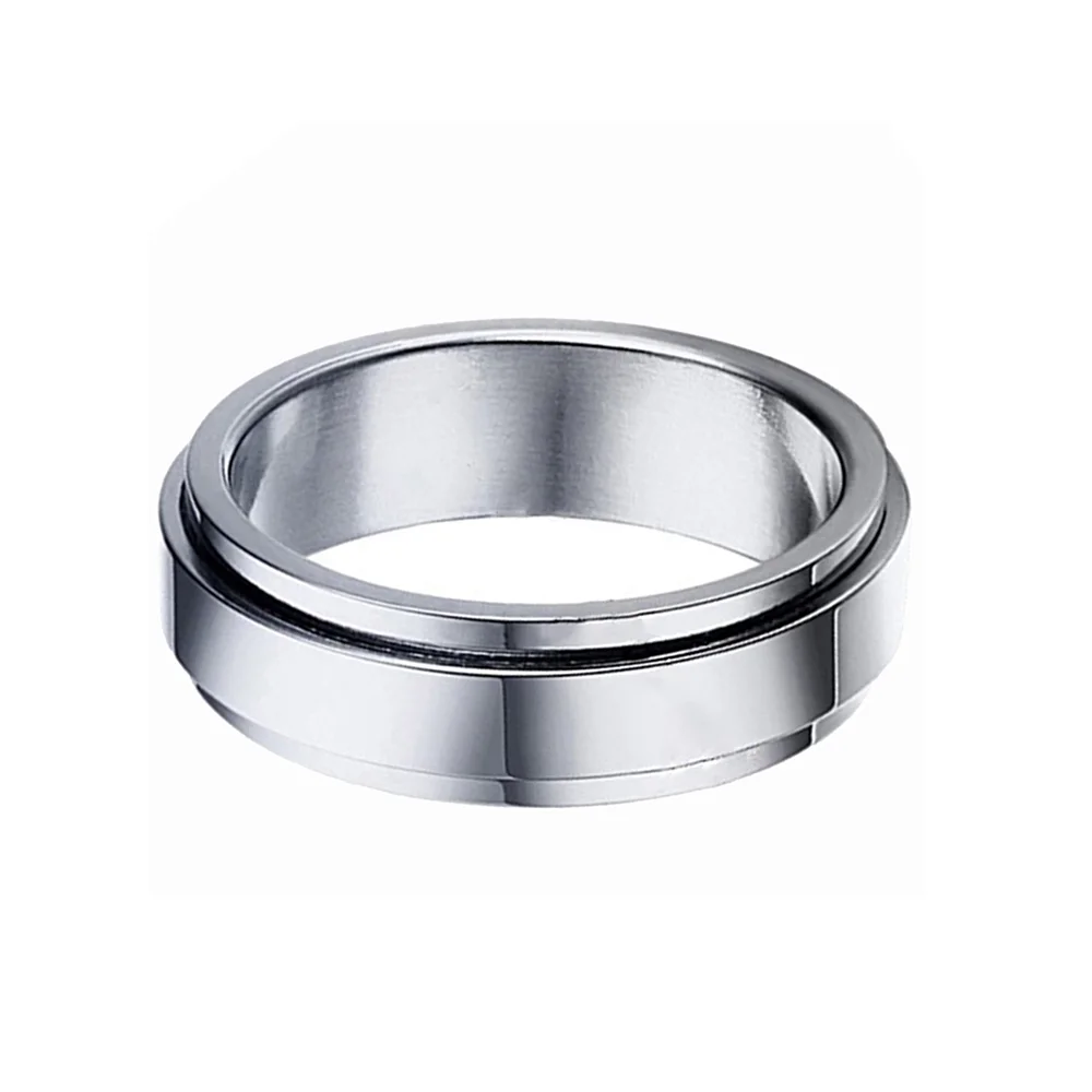 6MM Couples Tungsten Carbide Rings Silver Engagement Wedding Band