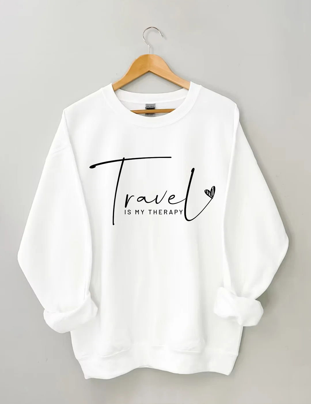 Travel Is My Therapy Sweatshirt