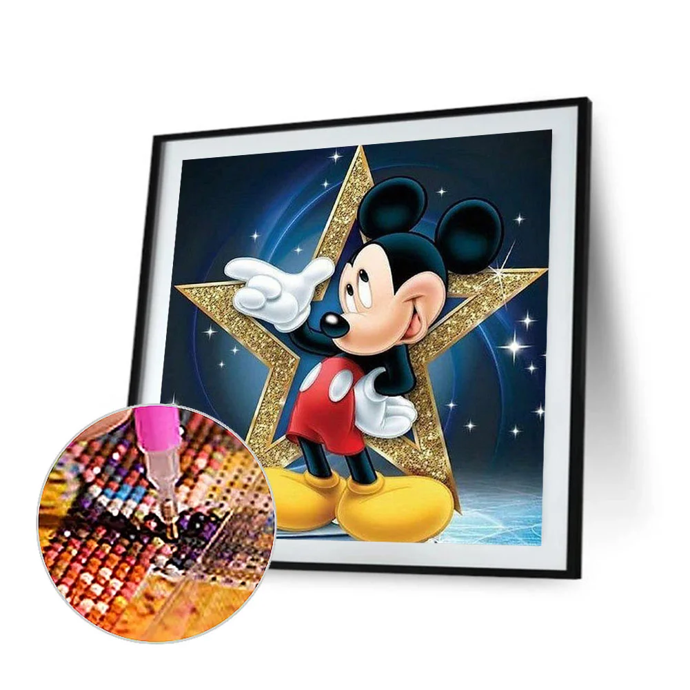 Full Round Diamond Painting 50*50cm - Mickey