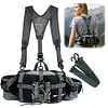 Men Women Cycling Backpack with Bottle Holders & Shoulder Straps Travel Backpack