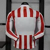 2025/2026 Player Version Long Sleeve Atletico Madrid Home Football Shirt 1:1 Thai Quality