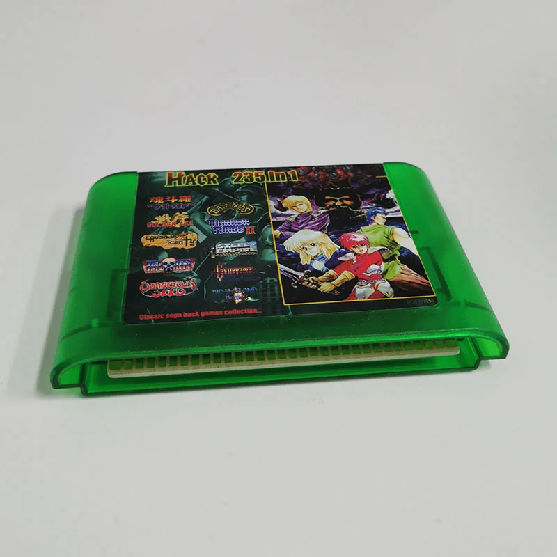 16 Bit Game Cartridge - 235 IN 1 Classic Collection Genesis/MEGA DRIVE Remix Mulit Cart - Region Free