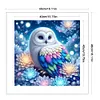 Owl-11CT Stamped Cross Stitch Bead Embroidery 46*46cm/18.11*18.11in tapestrymarket