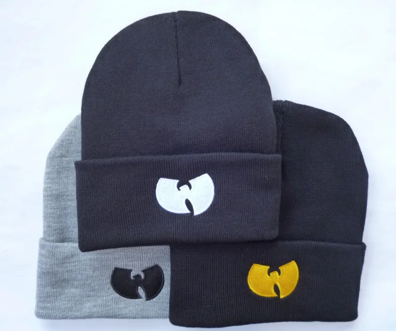 Bat WUTANG Beanie Embroidered Knitted Hat