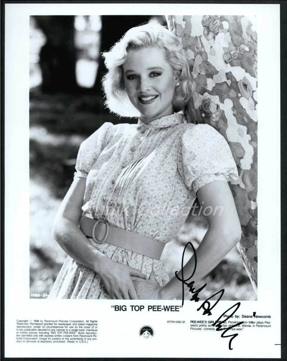 Penelope Ann Miller - Signed Autograph Movie Still - Big Top Pee Wee