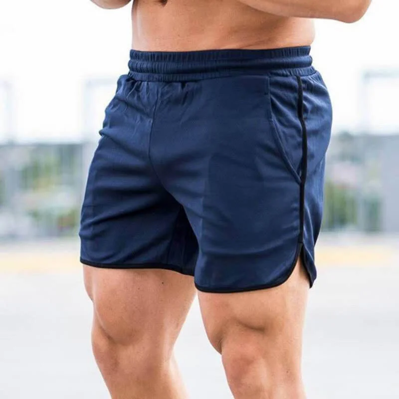 Men's Solid Color Sports Shorts