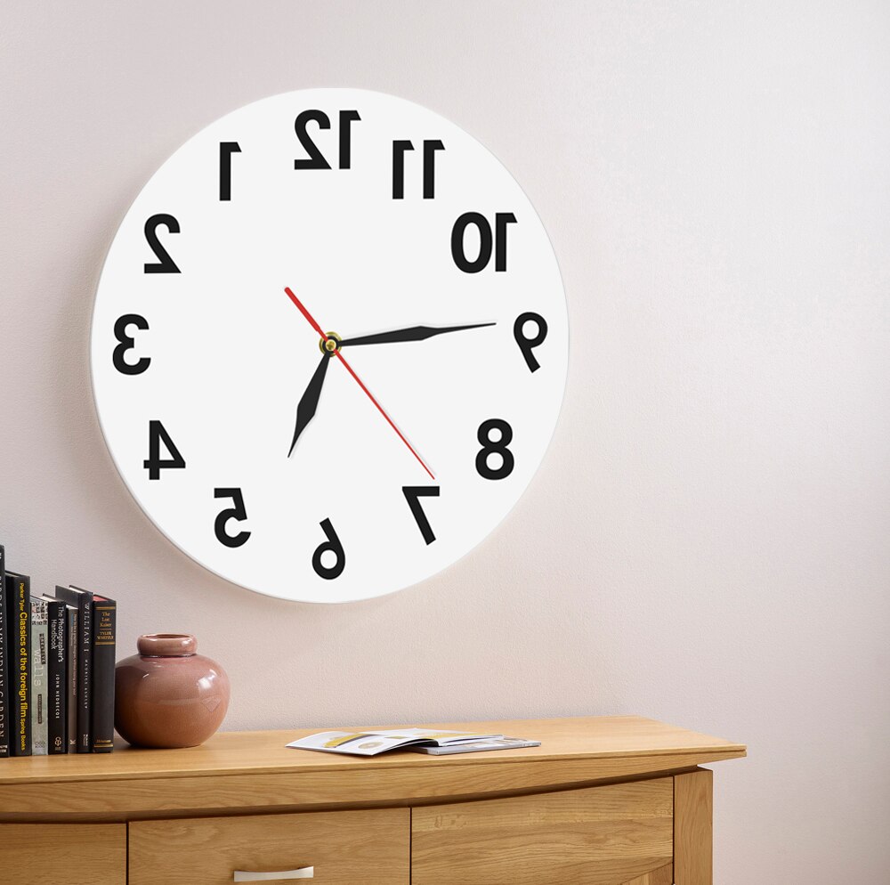 

Reverse - Frameless Acrylic Wall Clock, 501 Original
